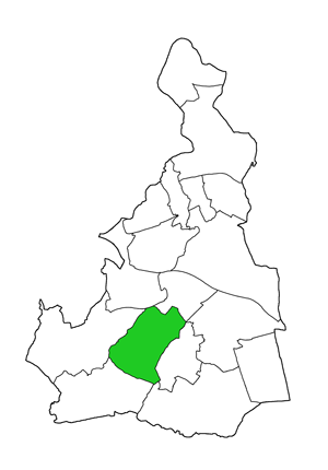 Arborfield and Newland parish boundary