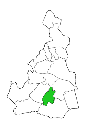 Barkham parish boundary