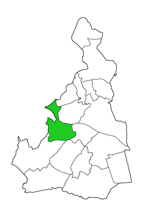 Earley Town boundary