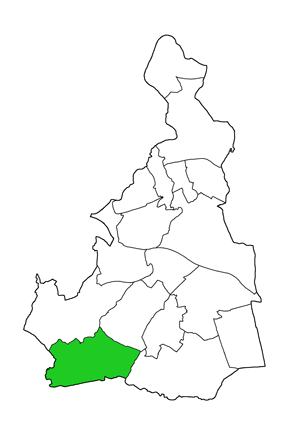 Swallowfield parish boundary