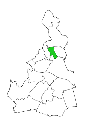 Twyford parish boundary