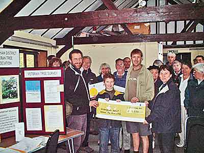 Awards for all cheque presentation