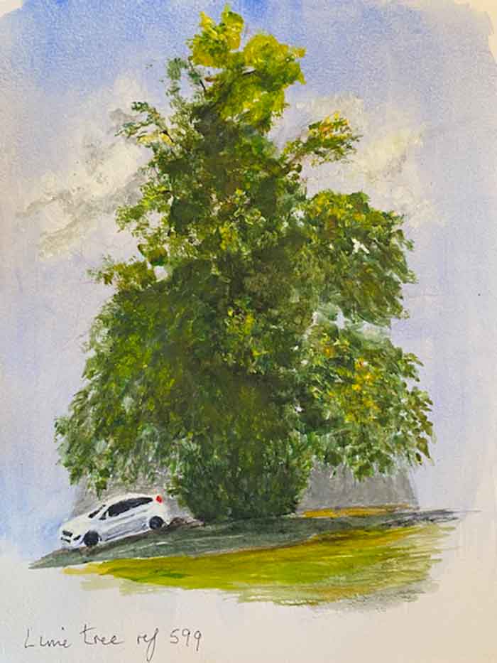 tree painting