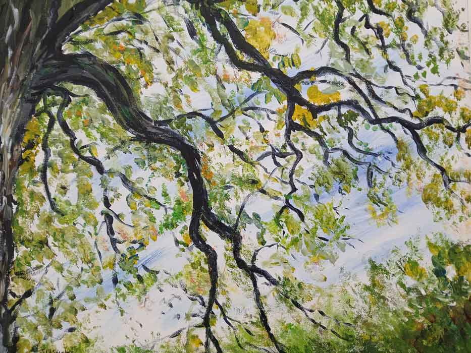 tree painting