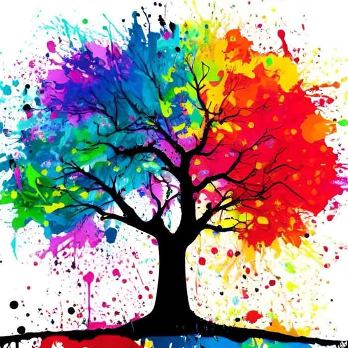 tree painting