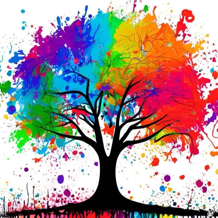 tree painting