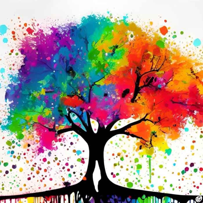 tree painting