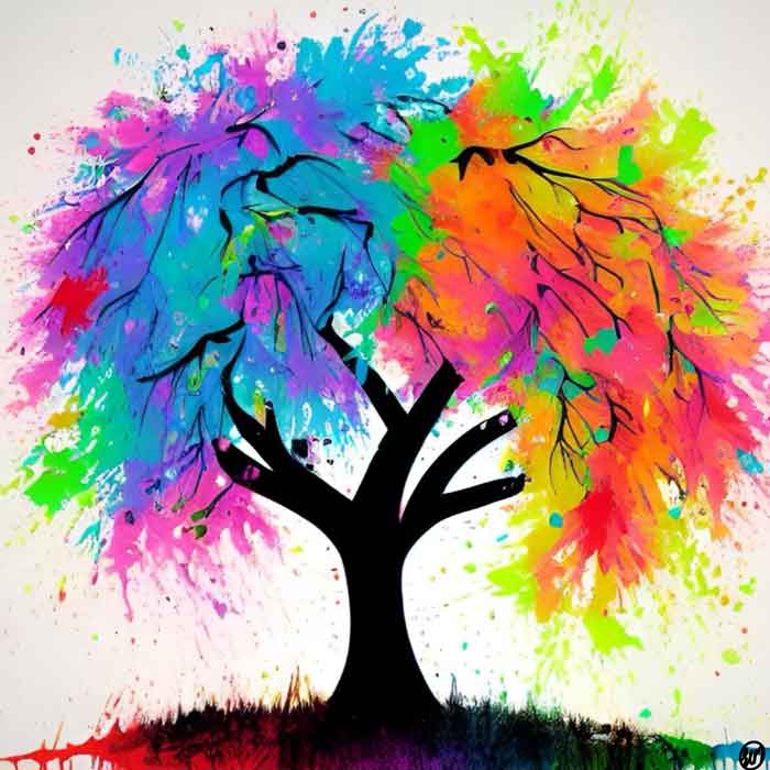 tree painting