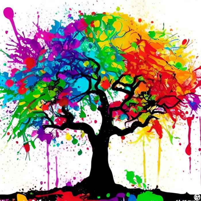 tree painting