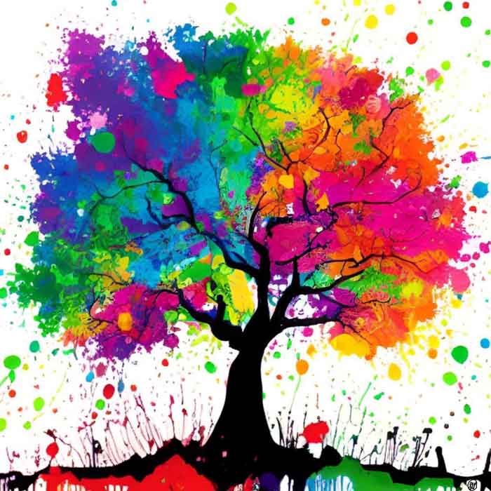 tree painting