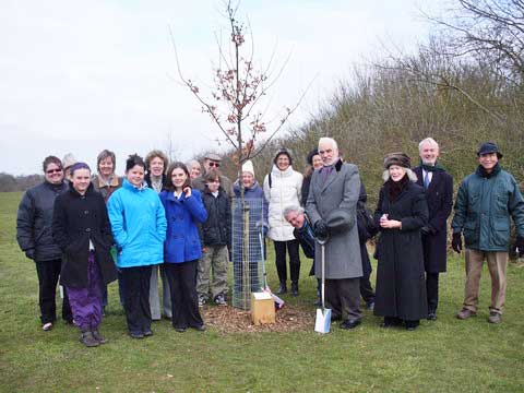 Jubilee tree 12 planting