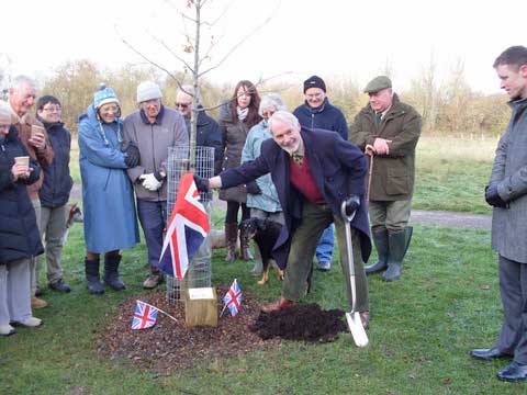 Jubilee tree 18 planting