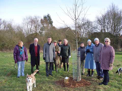 Jubilee tree 19 planting